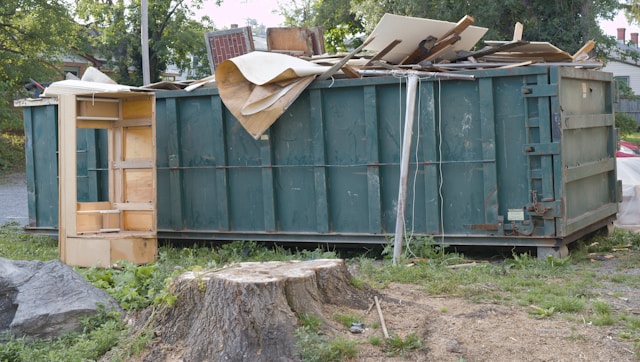 residential dumpster