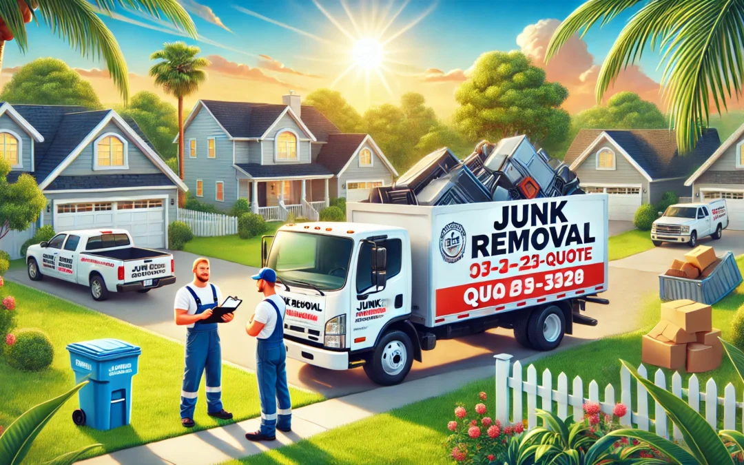 Get a Junk Removal Quote Right Away! Call 1-866-Junk-Be-Gone